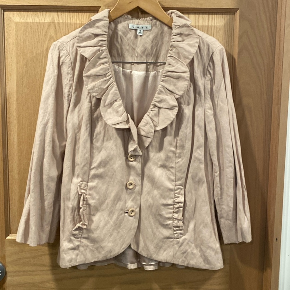 Cabi petal jacket  size 14 nwot